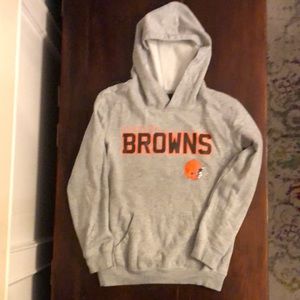 Cleveland Browns youth hoodie. Size small (8)